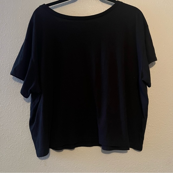 AC/DC Black Boxy Oversized Short Sleeve Tee size 3 - Picture 2 of 3